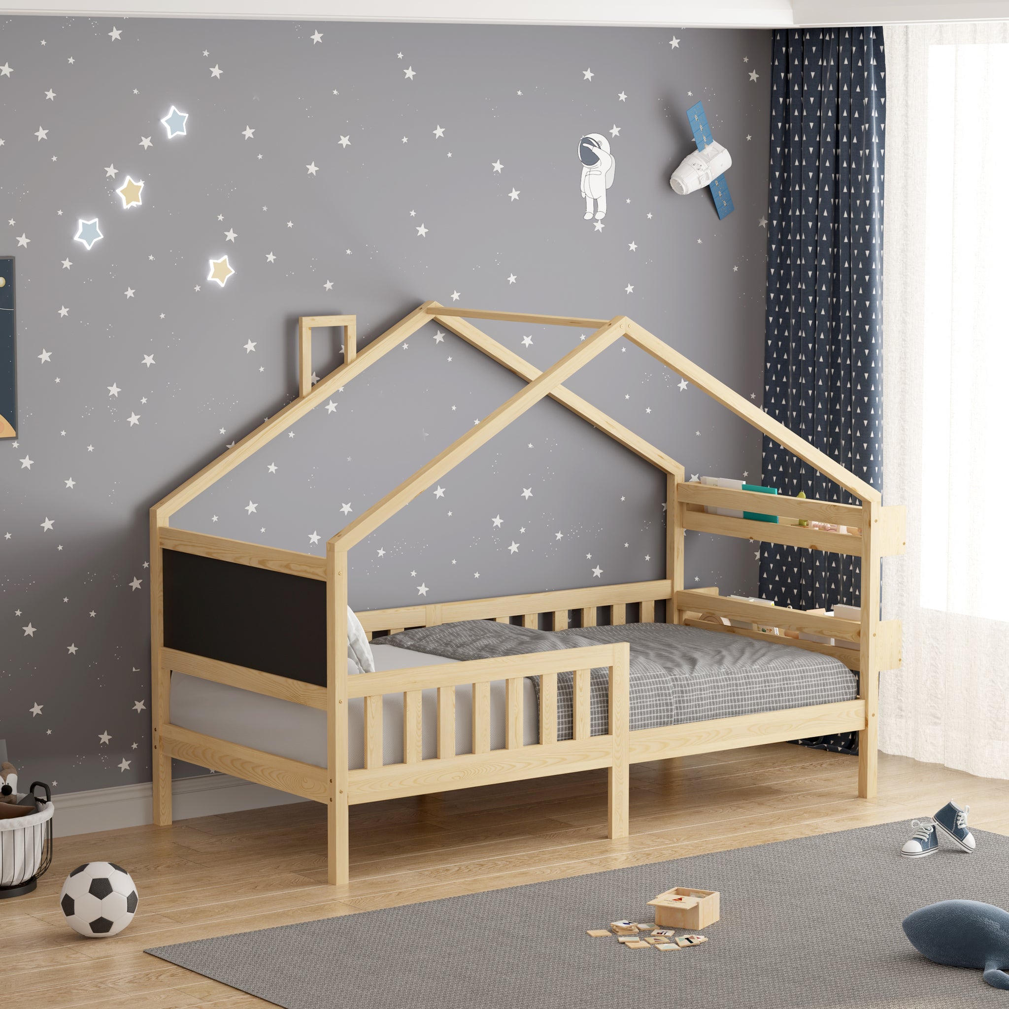 Lit cabane 90x190cm / A-04
