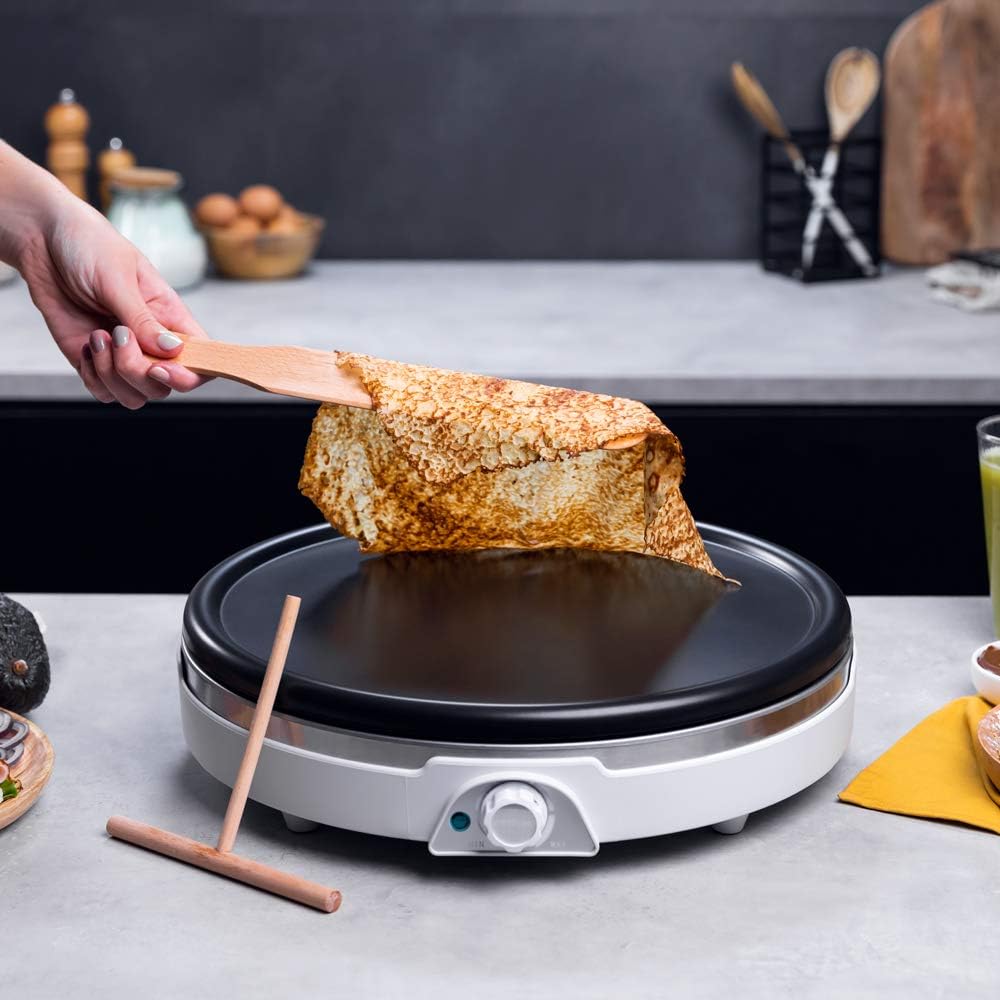 Crêpière Fun Crepestone XL INOX / 8019