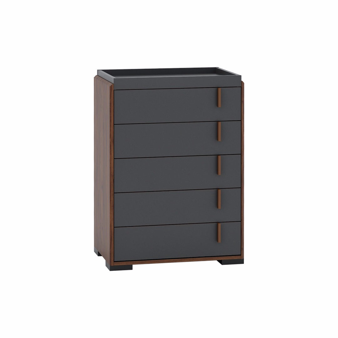 Commode 5 tiroirs COLUMBIA / BR3 COD306MP-CLB/DG