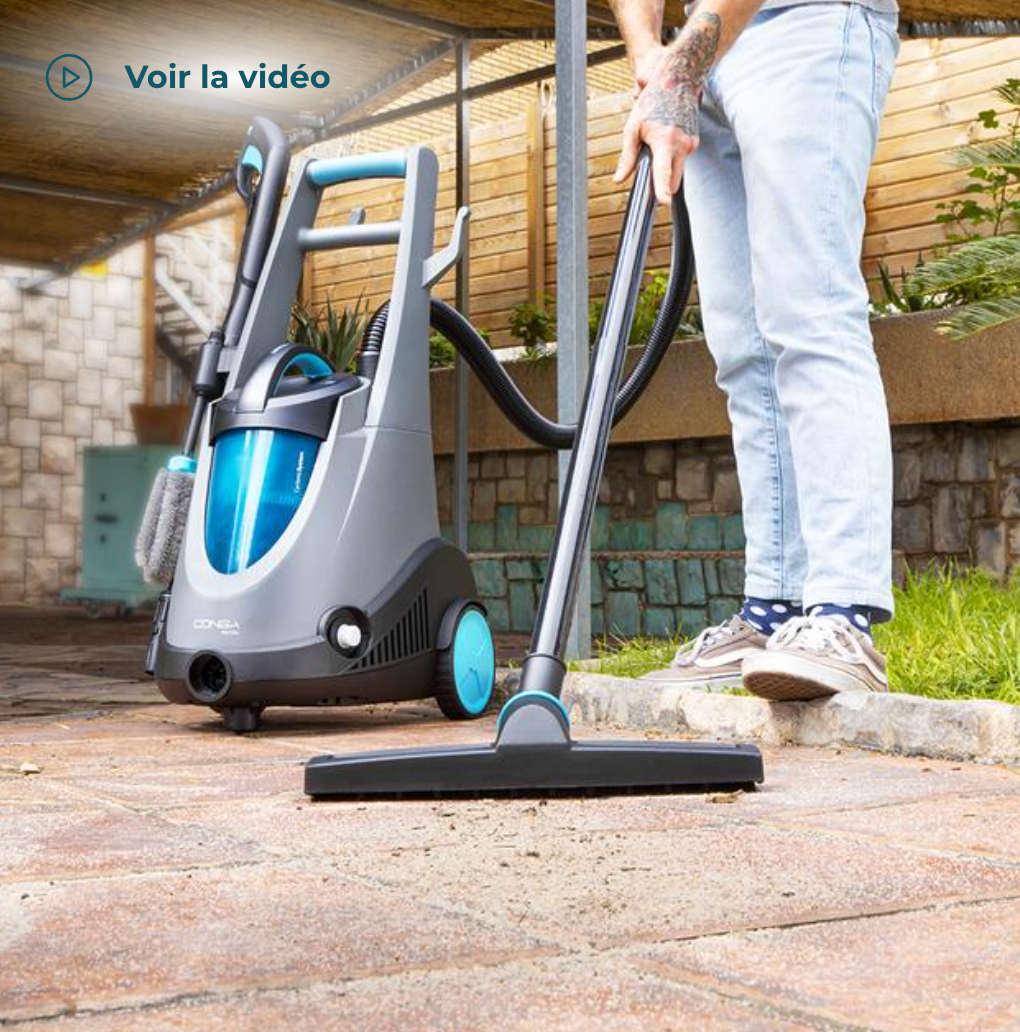 Nettoyeur haute pression et aspirateur Conga Triton 4000 UltraClean / 5712