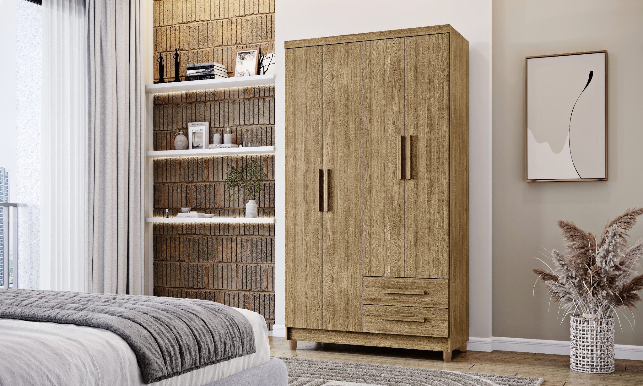 Armoire LINE NATURE / 10065NATURE