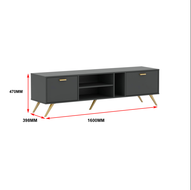 Meuble TV SCANDI / LV19 TV1912MP-DG