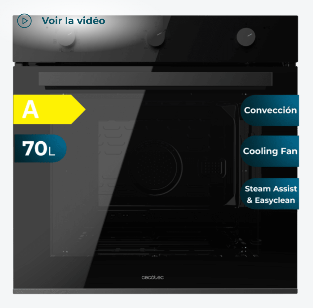 Four encastrable multifonction 70 L / 4727
