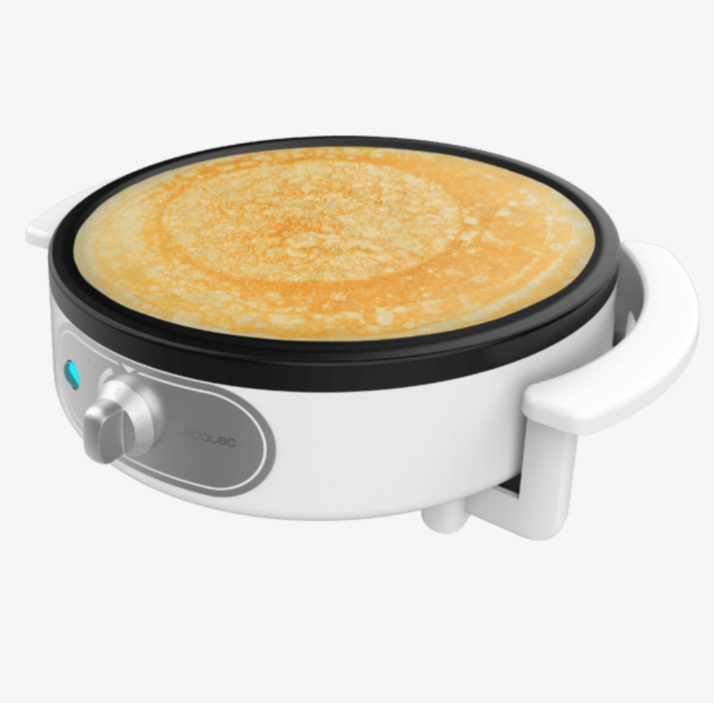 Crêpière électrique de 1200 W avec revêtement antiadhésif et puissance ajustable / 8034