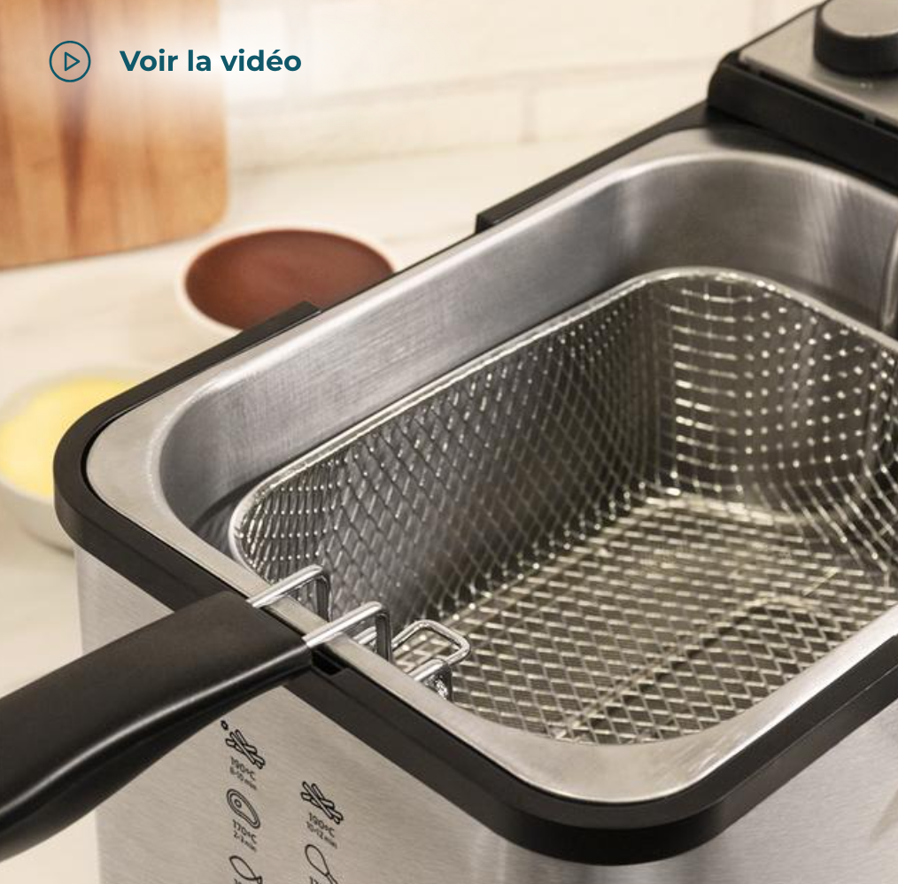 Friteuse électrique CleanFry 3000 Full INOX 3 litres / 3073
