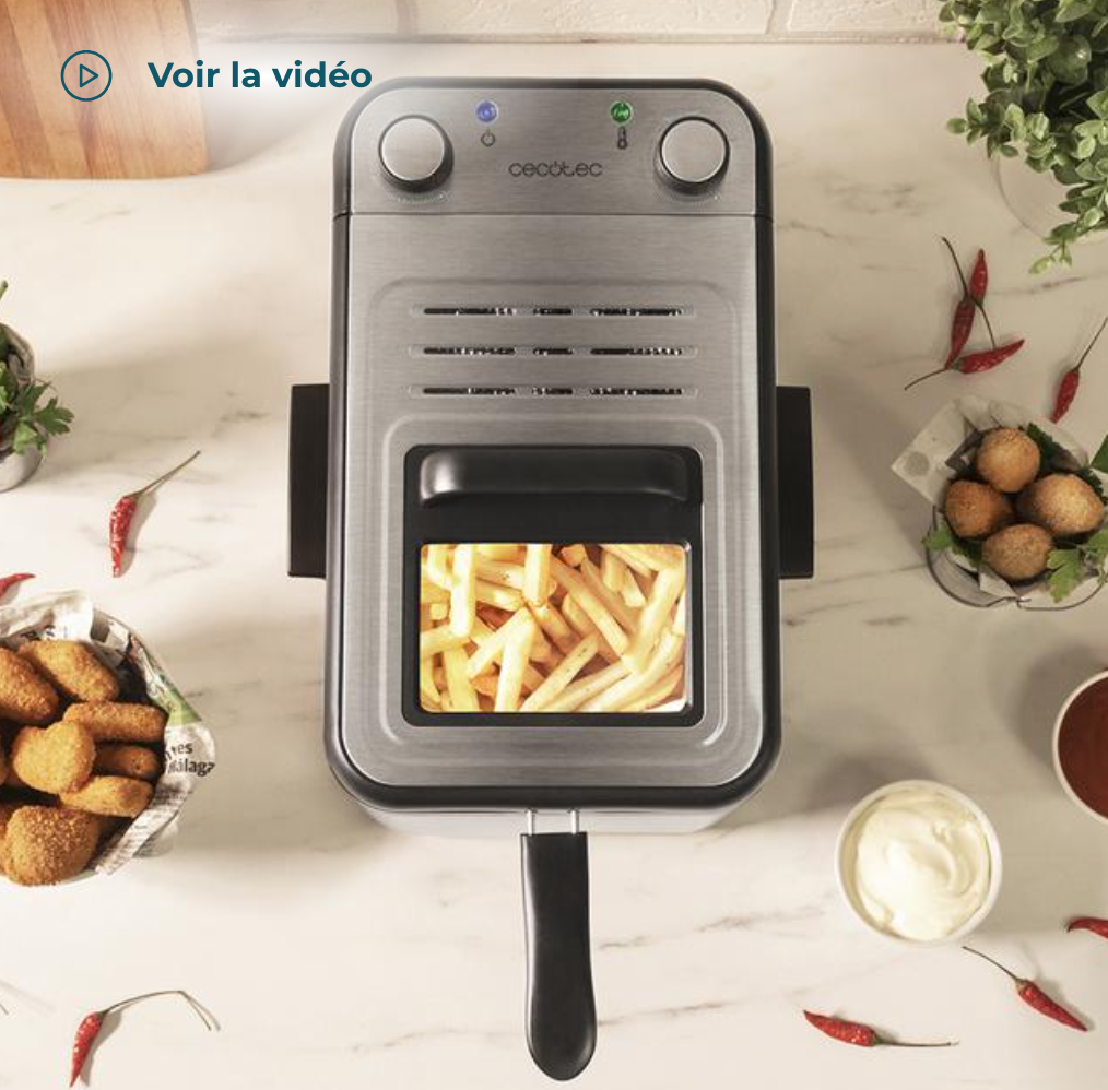 Friteuse électrique CleanFry 3000 Full INOX 3 litres / 3073