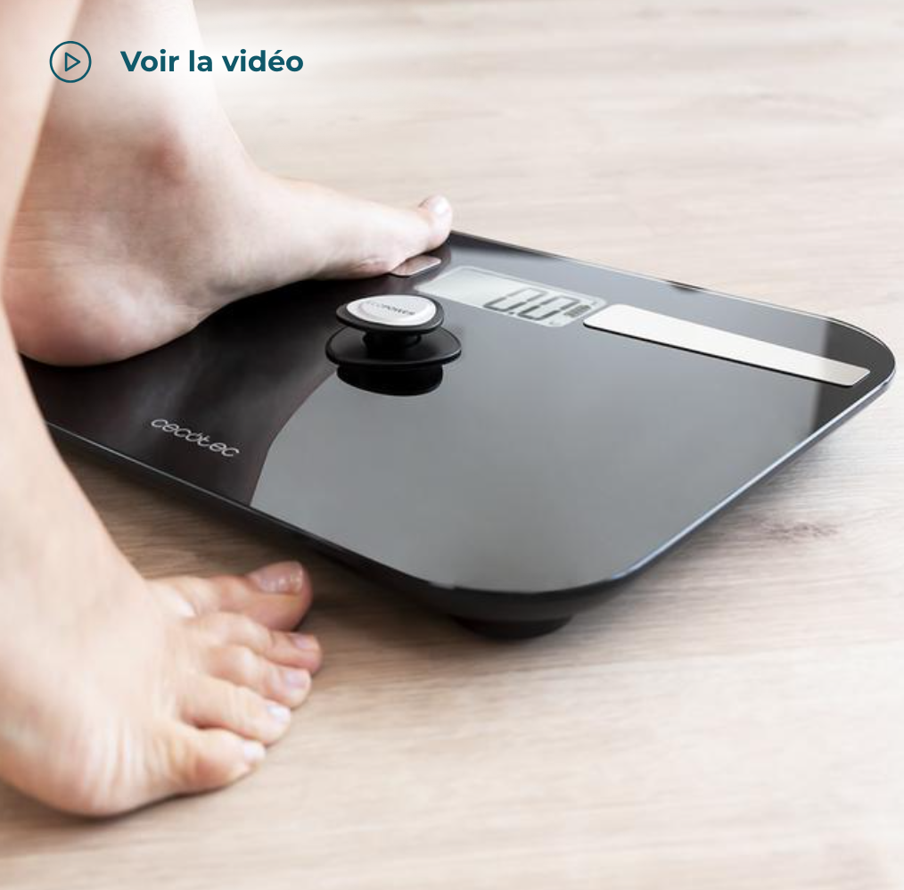 Pèse-personne numérique rechargeable de haute précision. / 4255