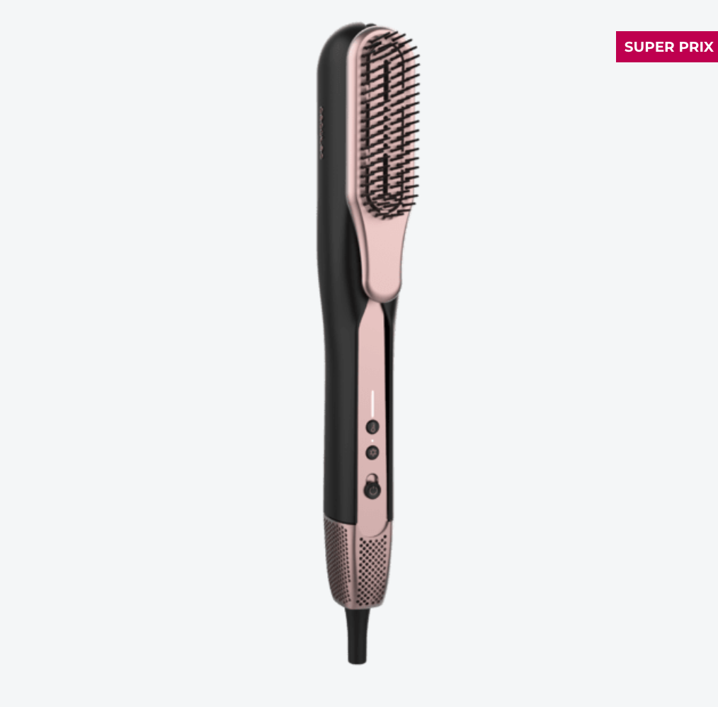 Lisseur séchant avec 2 accessoires : brosse et embout concentrateur / A01_EU01_100158