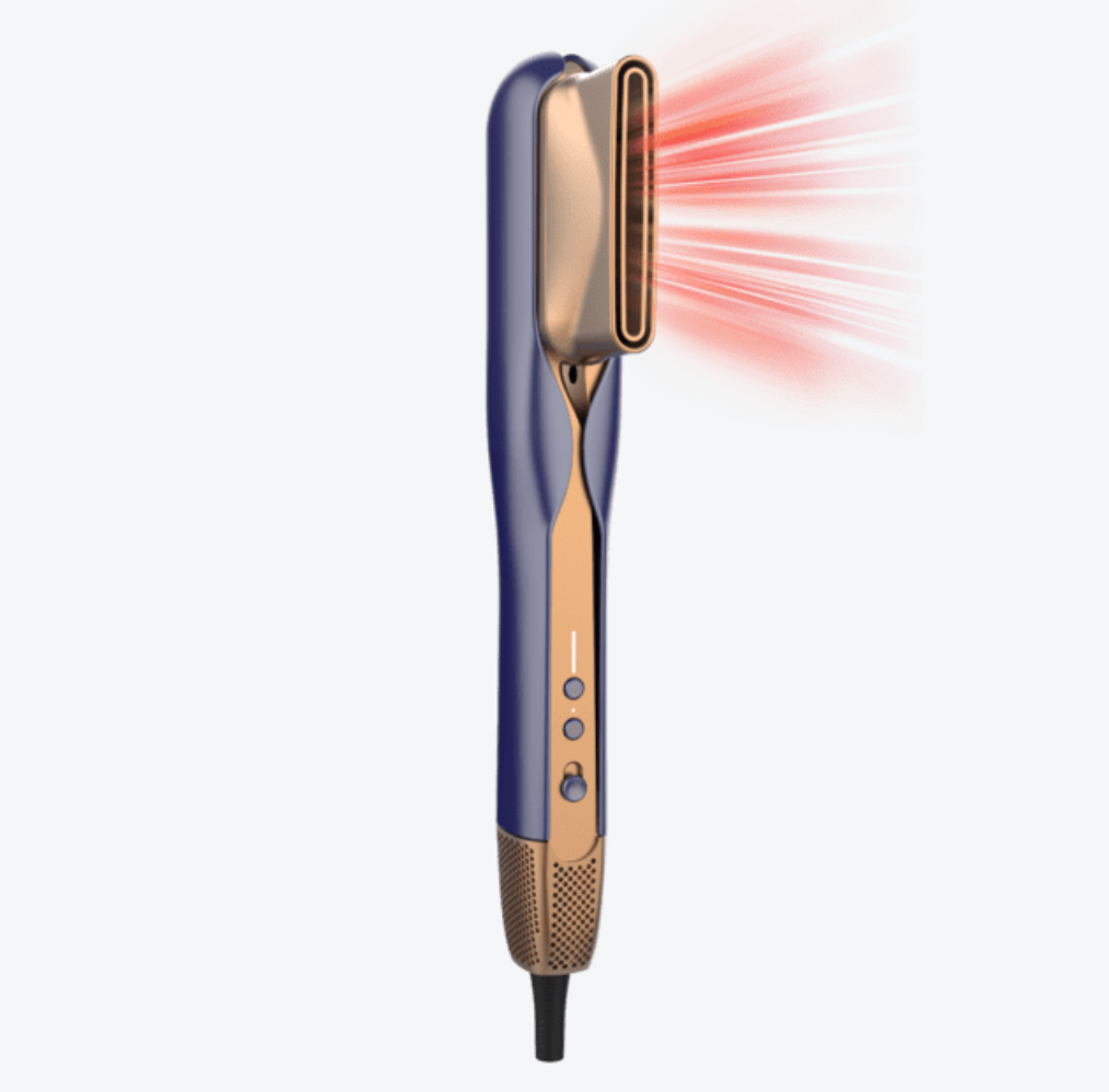 Lisseur séchant avec 2 accessoires : brosse et embout concentrateur / A01_EU01_100159
