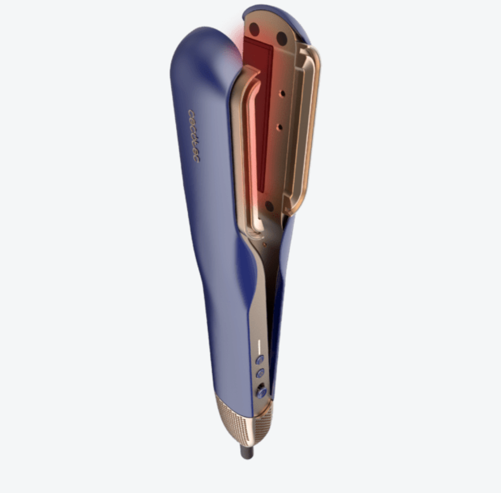 Lisseur séchant avec 2 accessoires : brosse et embout concentrateur / A01_EU01_100159