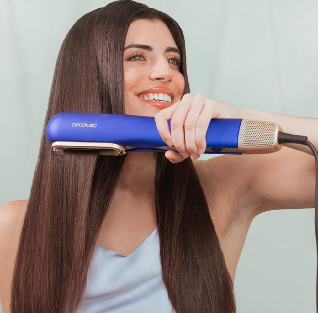 Lisseur séchant avec 2 accessoires : brosse et embout concentrateur / A01_EU01_100159