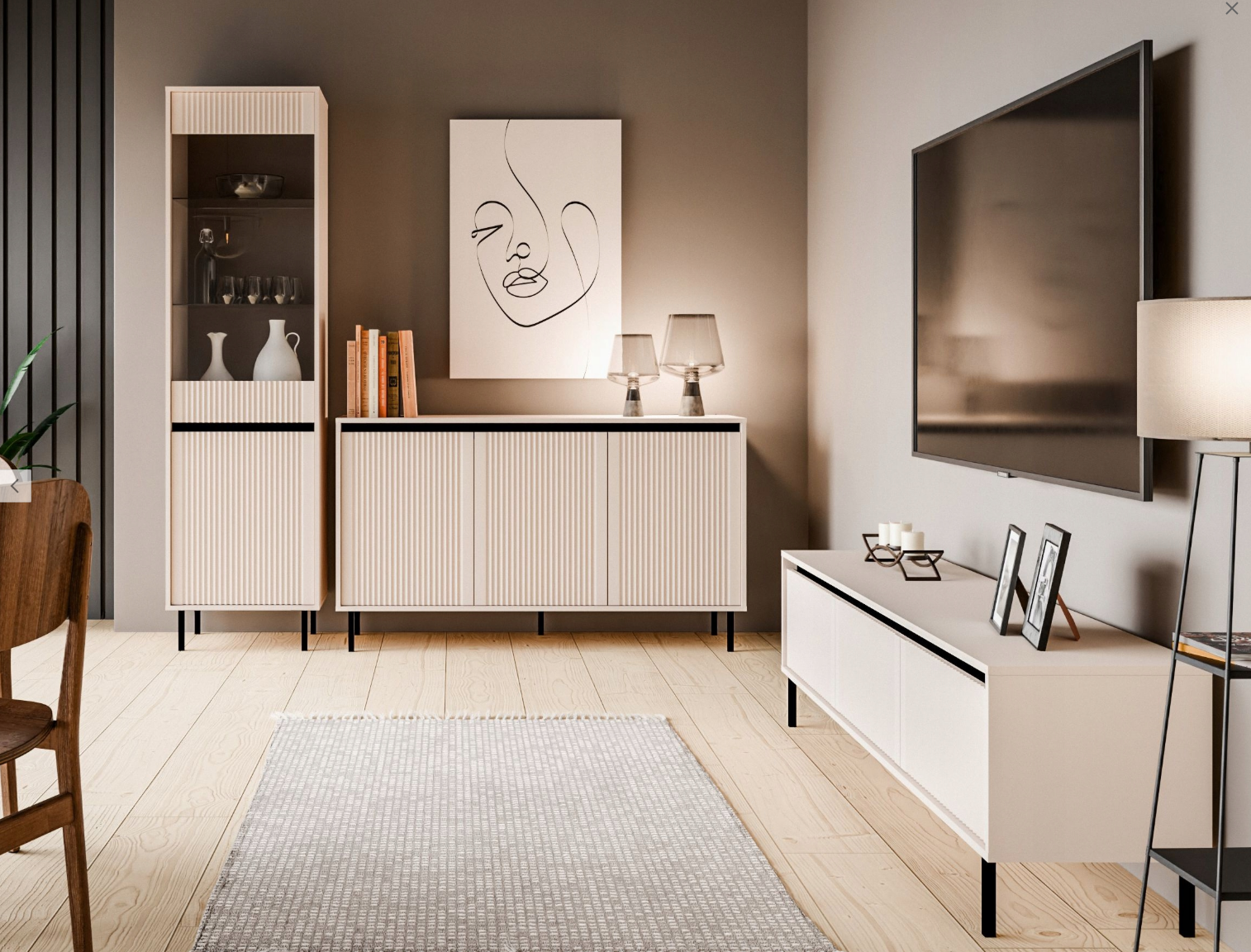 Vitrine OSAKA BEIGE