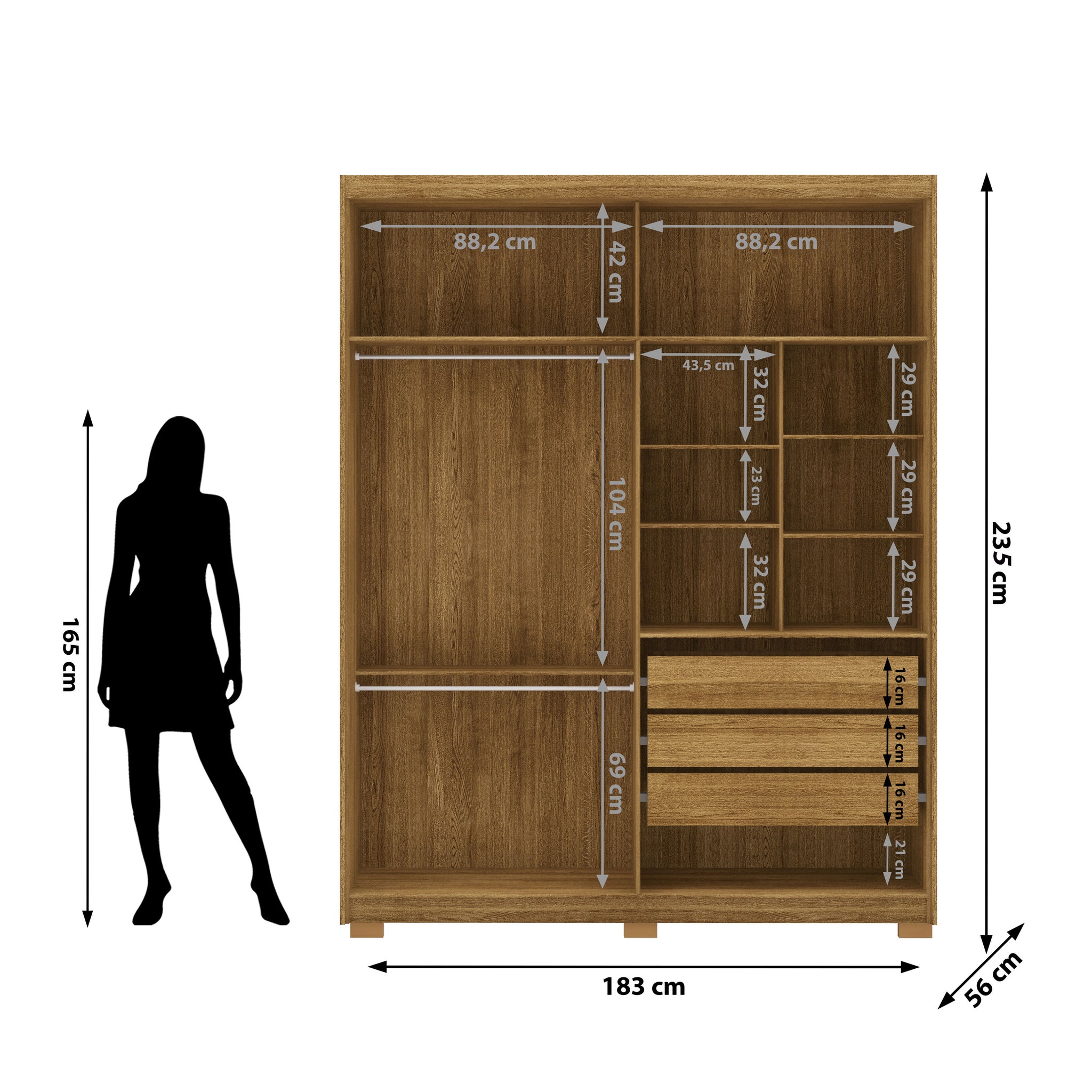 Armoire DUBAI / 10093ALASCA