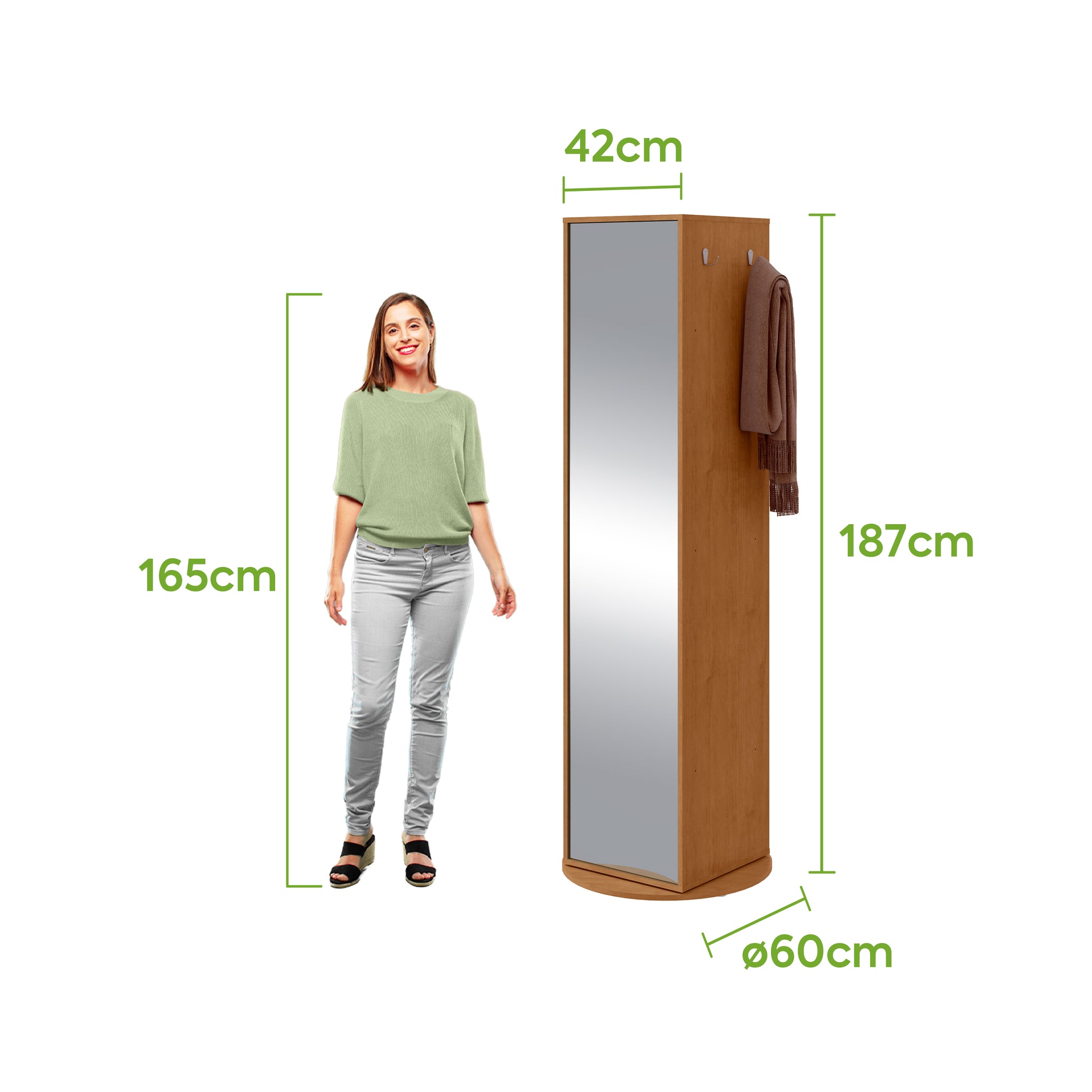 Meuble chaussure pivotant ESTHELA / 91015.640