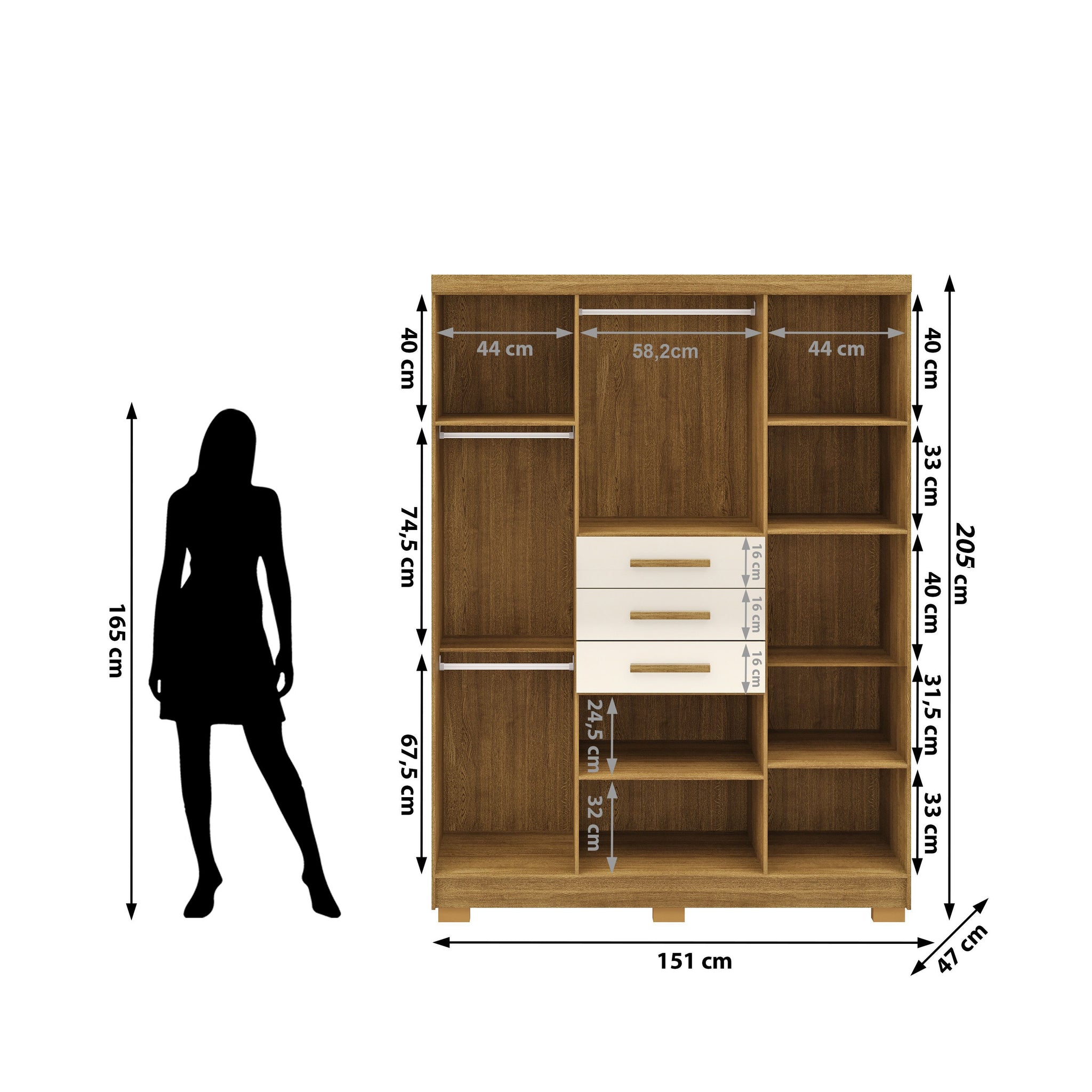 Armoire TAURUS / 10020CHAMPANHE