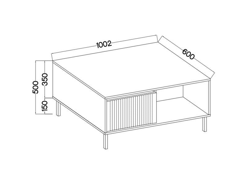 Table basse OSAKA EVOKE