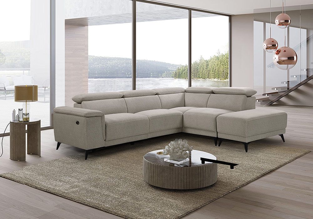 Canapé d’Angle avec 1 Relax Électrique / SF-815