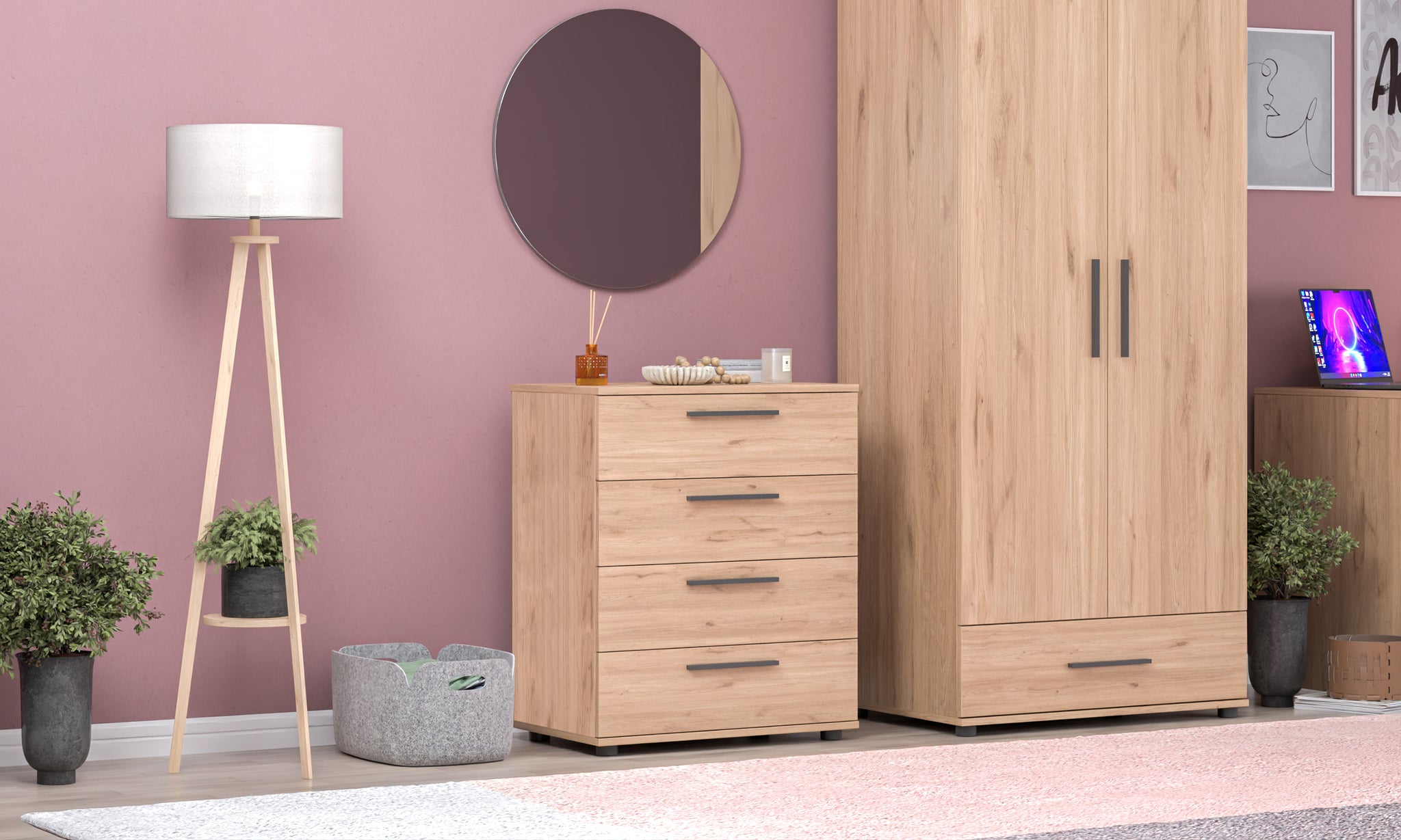 Commode à tiroirs / SFN-604-FF-1