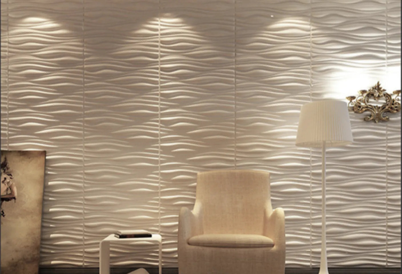Plaques murales 3D PVC / D027