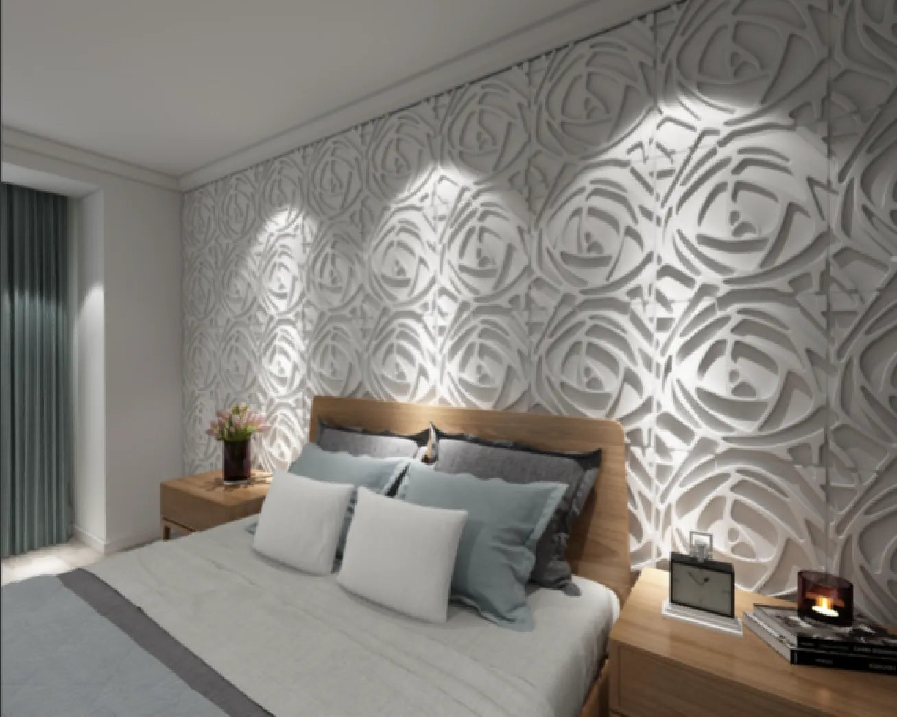 Plaques murales 3D PVC / D098