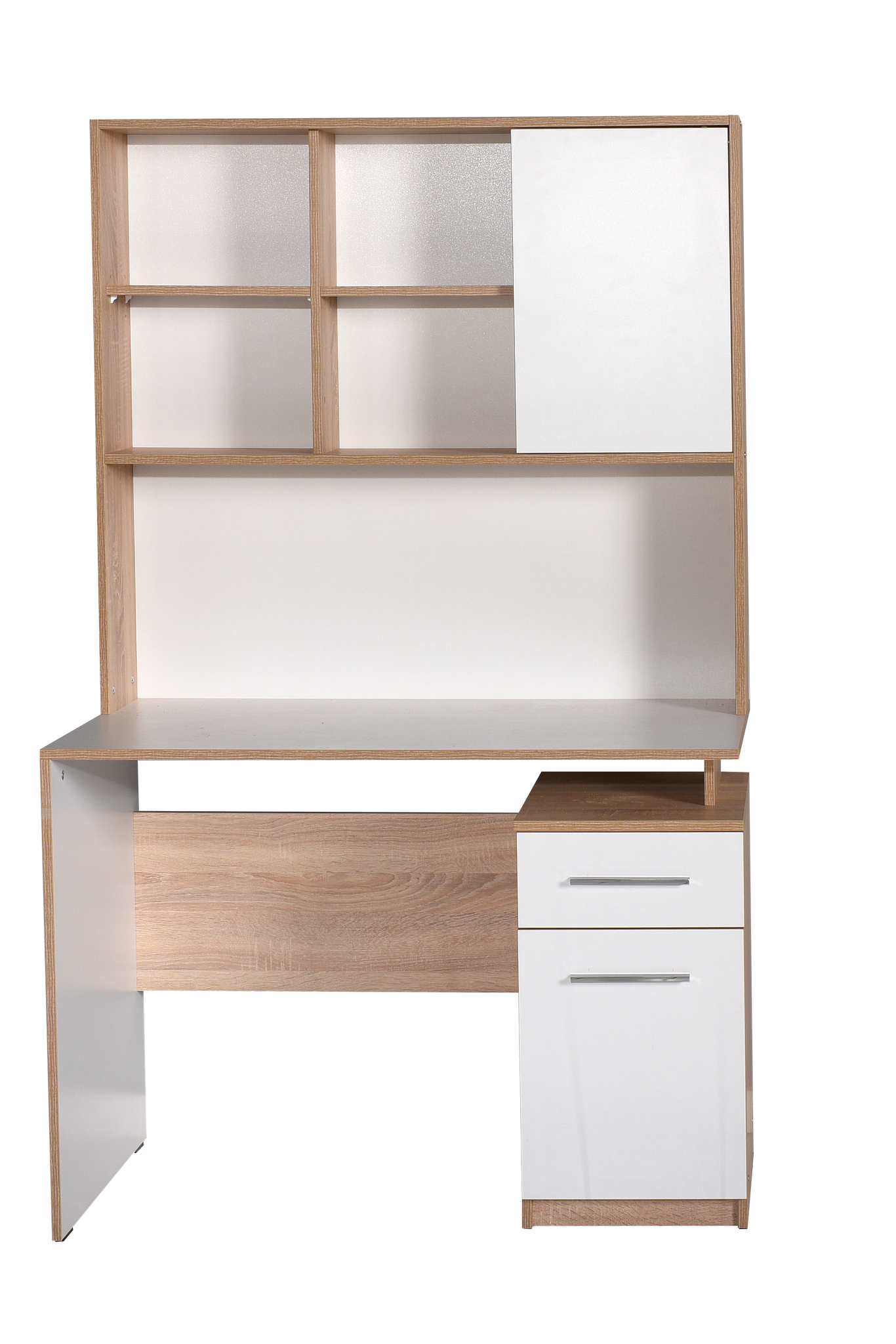 Bureau avec tiroir et porte coulissante / CMU-722-SD-1